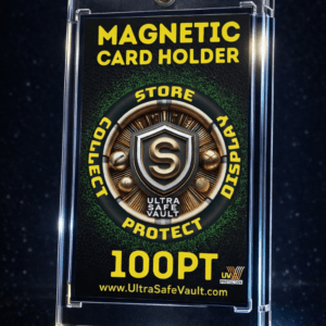 100PT Magnetic Card Holder - Premium Trading Card Display Case